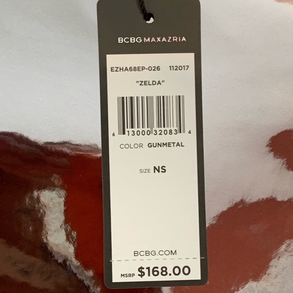 BCBGMAXAZRIA Kassandra Leather Clutch